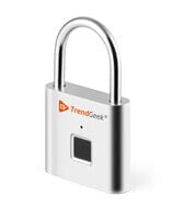 Technaxx TG-131 - Conventional padlock - Biometric key - Metallic - U-shaped - 1.3 cm - 7.5 cm