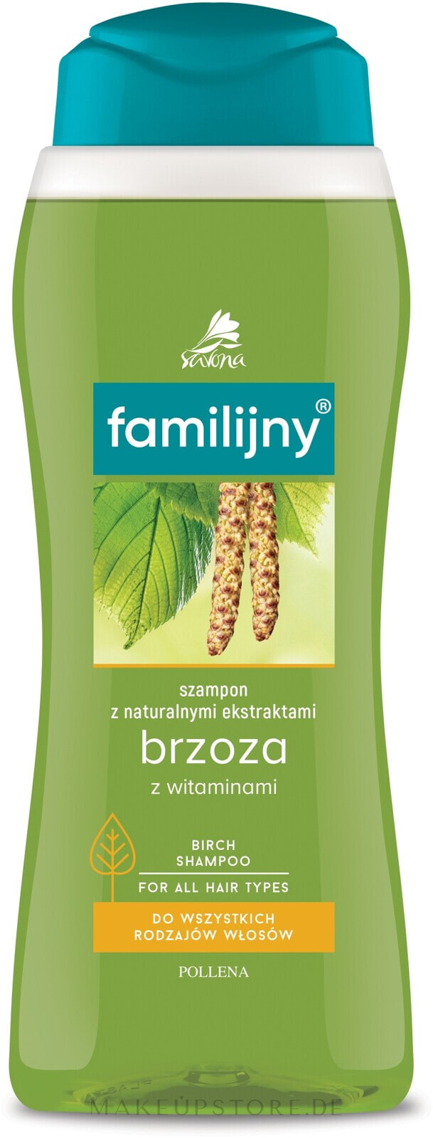 Shampoo mit Birke und Vitaminen für alle Haartypen - Pollena Savona Familijny Birch & Vitamins Shampoo