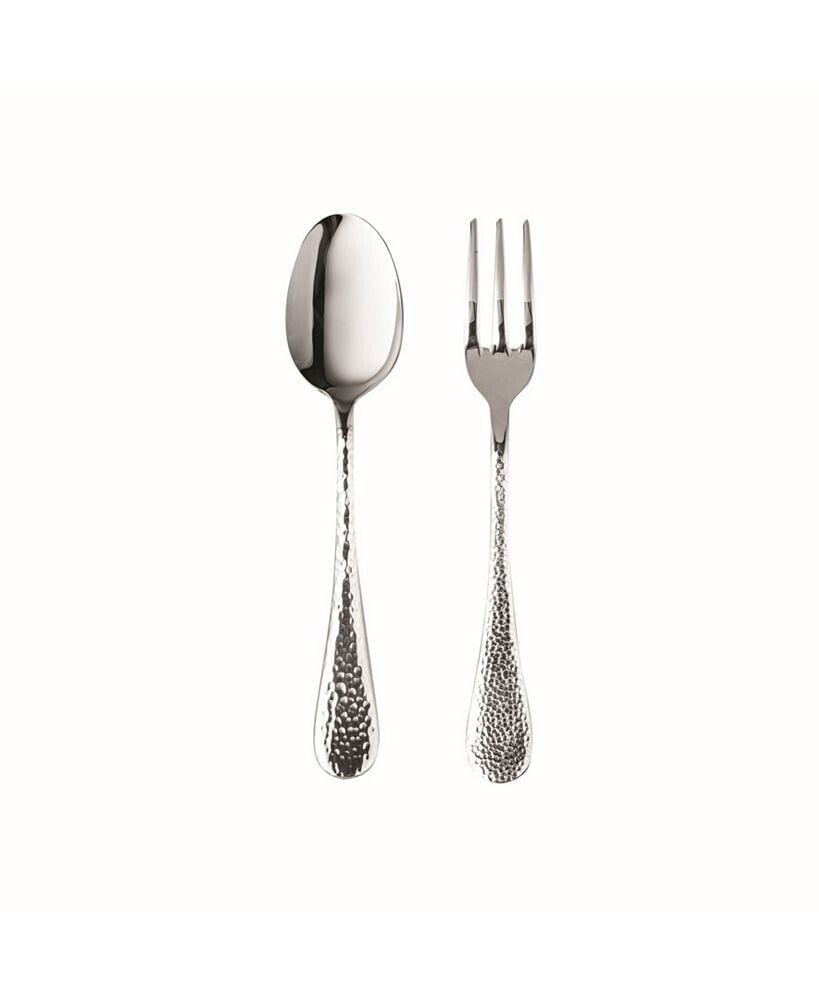 Mepra serving Set Fork and Spoon Flatware Set, Set of 2