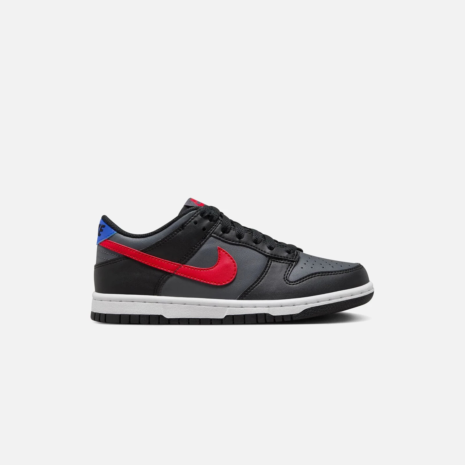 Nike GS Dunk Low - Black / University Red / White / Racer Blue