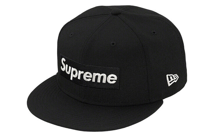 Supreme SS20 Week 1 $1M Metallic Box Logo New Era 徽标棒球帽 黑色 / Шапка Supreme SS20 Week 1 1M Metallic Box Logo New Era SUP-SS20-090