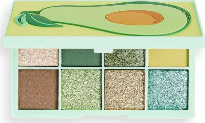 Revolution  Cien Tasty Mini Palette Avocado Палетка теней для век 8 оттенков