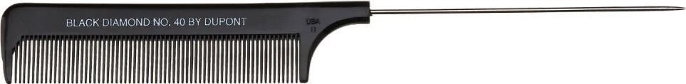 DENMAN_Carbon Pointed Comb Pintal grzebień do włosów DC06