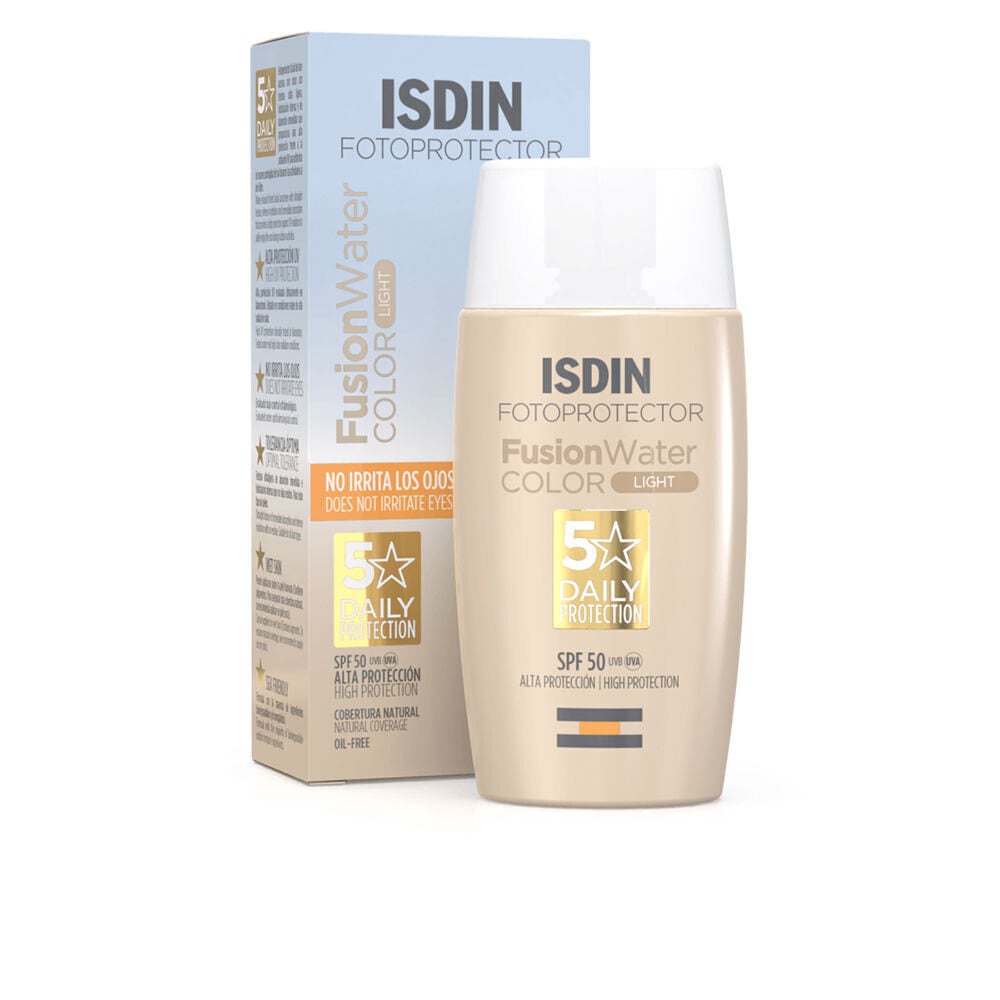 Тональное средство для лица Isdin FOTOPROTECTOR fusion water color SPF50 #light