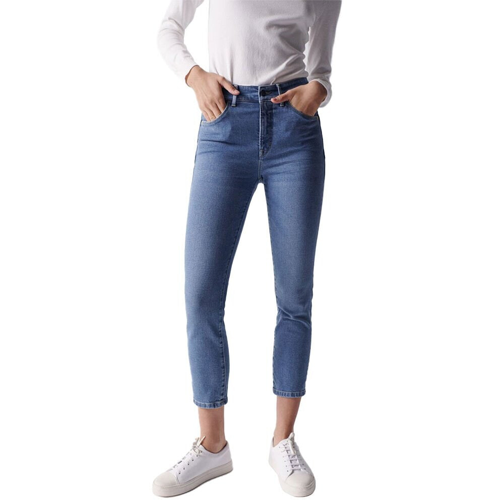 SALSA JEANS Glamour Cropped Slim Fit Jeans