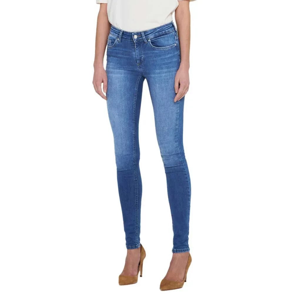 ONLY Blush Life Mid Waist Skinny Jeans