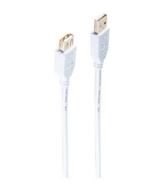 S-Conn 77125 USB кабель 5 m 2.0 USB A Серый