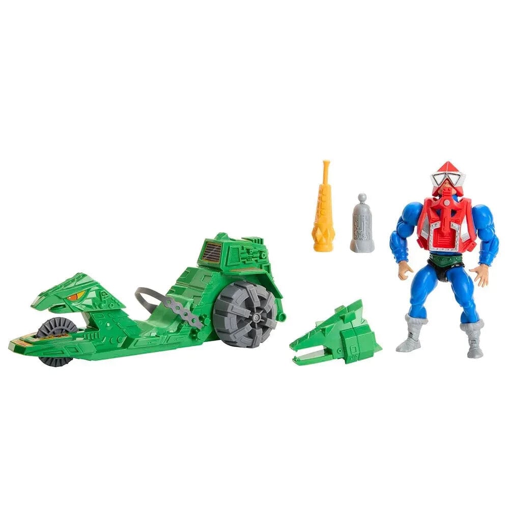 MASTERS OF THE UNIVERSE Origins Ground Ripper With Mekaneck Figure