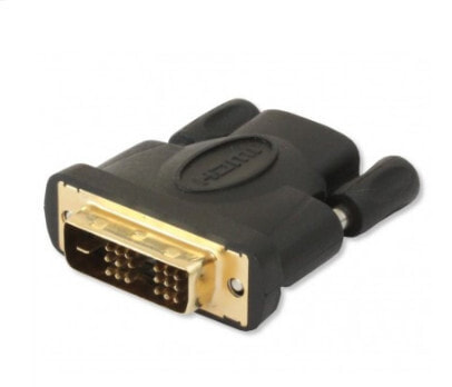 Techly IADAP-HDMI-651 кабельный разъем/переходник DVI-D Черный