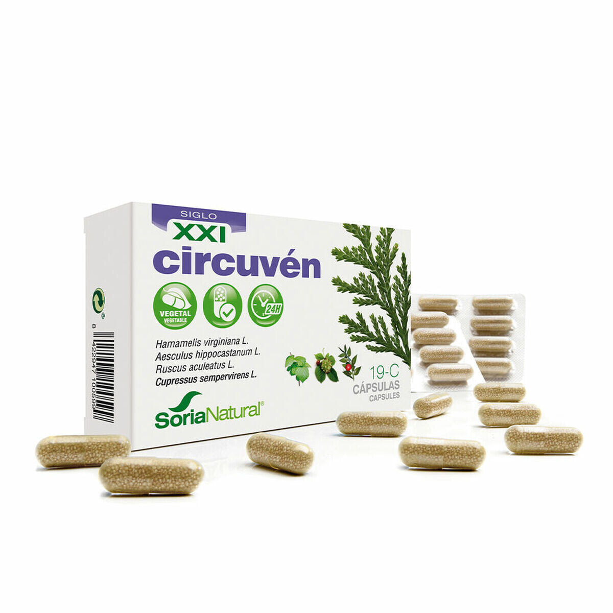 Food Supplement Soria Natural Circuvén 30 Units