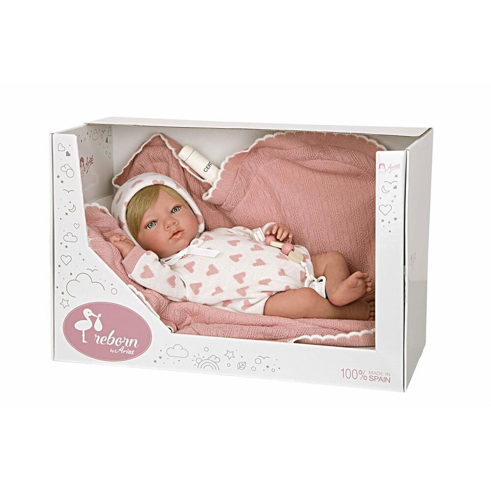 MUÑECAS ARIAS 40 cm Cristina With Blanket baby doll