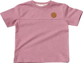 Anouk T-Shirt mit Badge, rosa, Gr. 98, 1 St