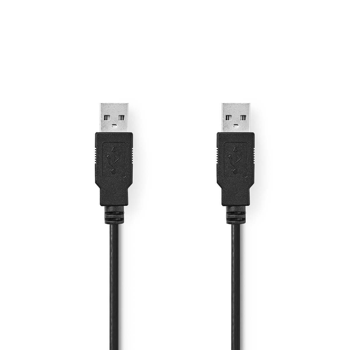 Nedis CCGP60000BK50 USB кабель 5 m 2.0 USB A Черный