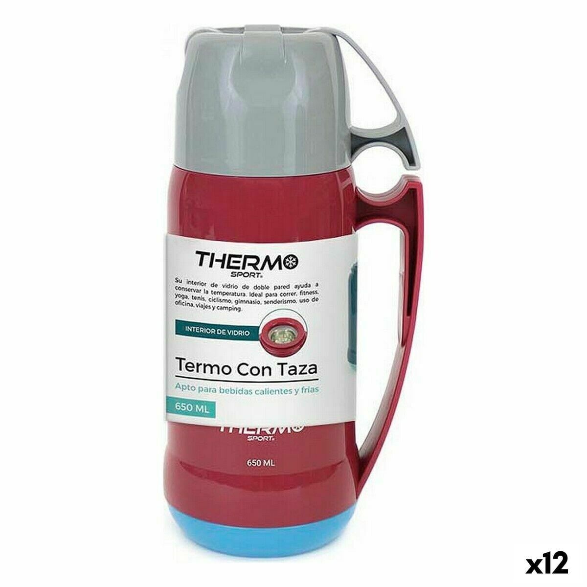 Travel thermos flask ThermoSport 650 ml (12 Units)