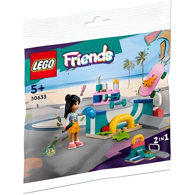LEGO Good Friend Collection Hundred Fun Skateboard Park Building Blocks 46pcs 30633