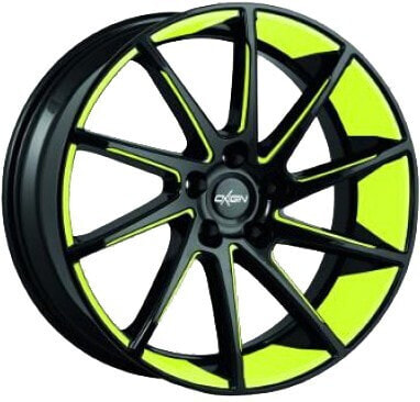 Колесный диск литой Oxigin 20 Attraction foil neon yellow 10.5x20 ET50 - LK5/112 ML66.6