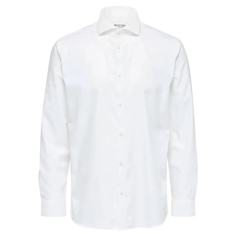 SELECTED Ethan Cut Away Slim Long Sleeve Shirt