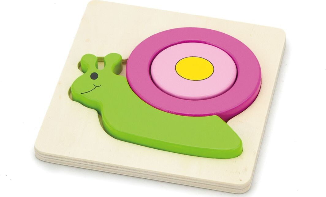 Viga Viga 59931 The first puzzle for a baby - snail (box) VIGA 59931 The first puzzle for a baby - snail (BOX) (1862, Viga)