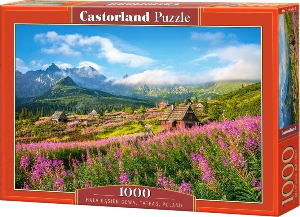 Castorland Puzzle 1000 elementów - Hala Gąsienicowa, Tarty, Polska