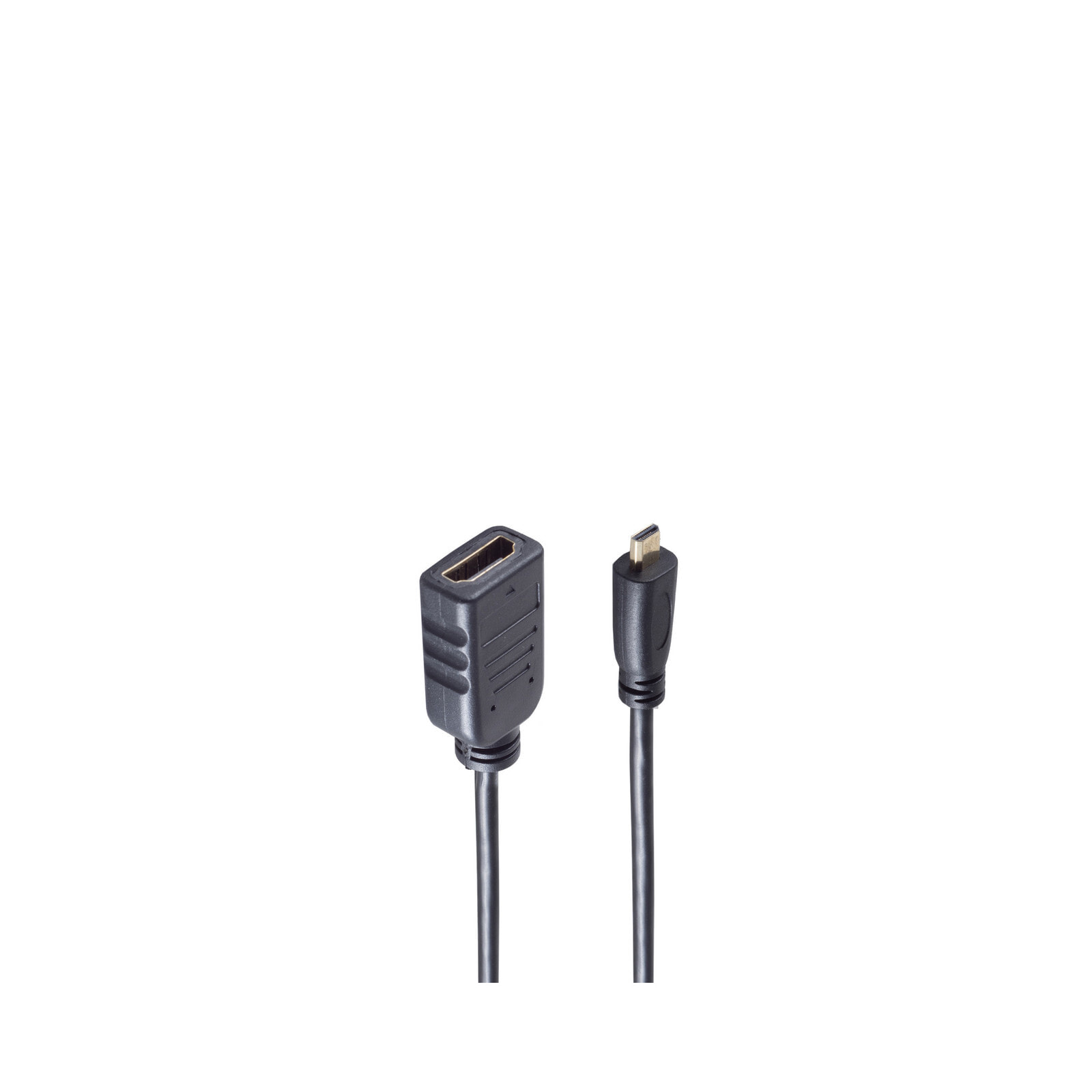 shiverpeaks BS10-01003 HDMI кабель 0,25 m HDMI Тип A (Стандарт) HDMI Тип D (Микро) Черный