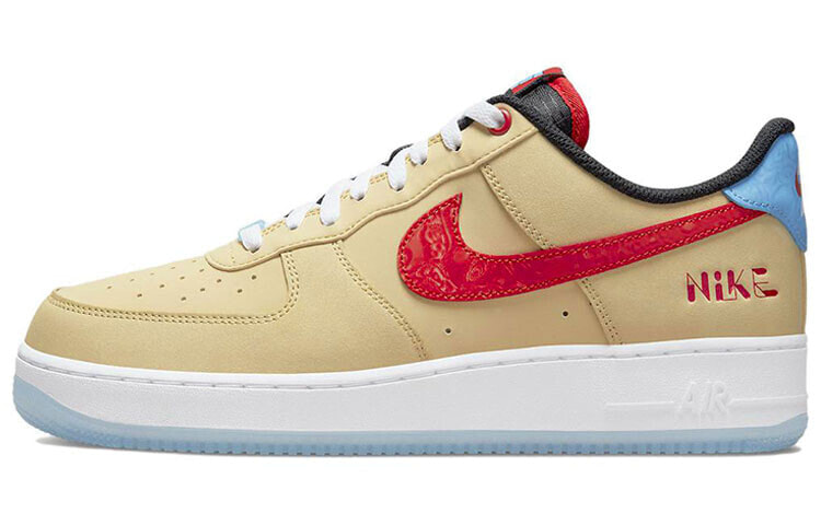 Nike Air Force 1 Low Satellite 经典休闲 低帮 板鞋 男款 棕红 / Кроссовки Nike Air Force DQ7628-200