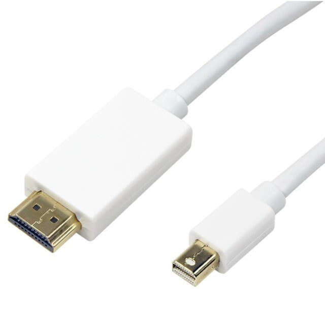 Techly ICOC MDP-020H кабельный разъем/переходник HDMI Mini DisplayPort Белый
