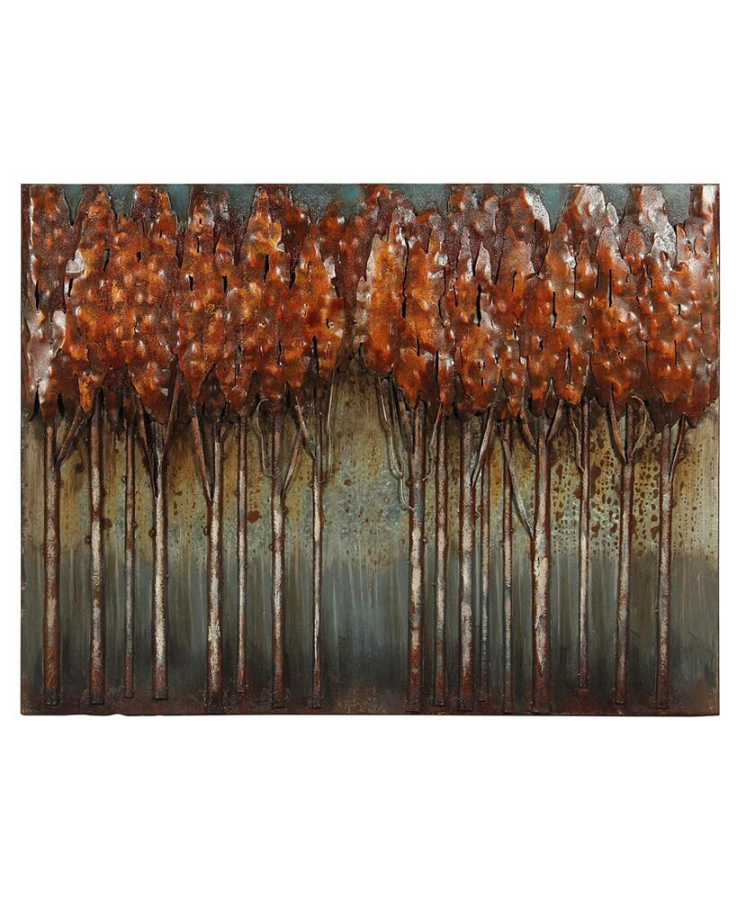 Empire Art Direct sunset Ground Mixed Media Iron Hand Painted Dimensional Wall Art, 30