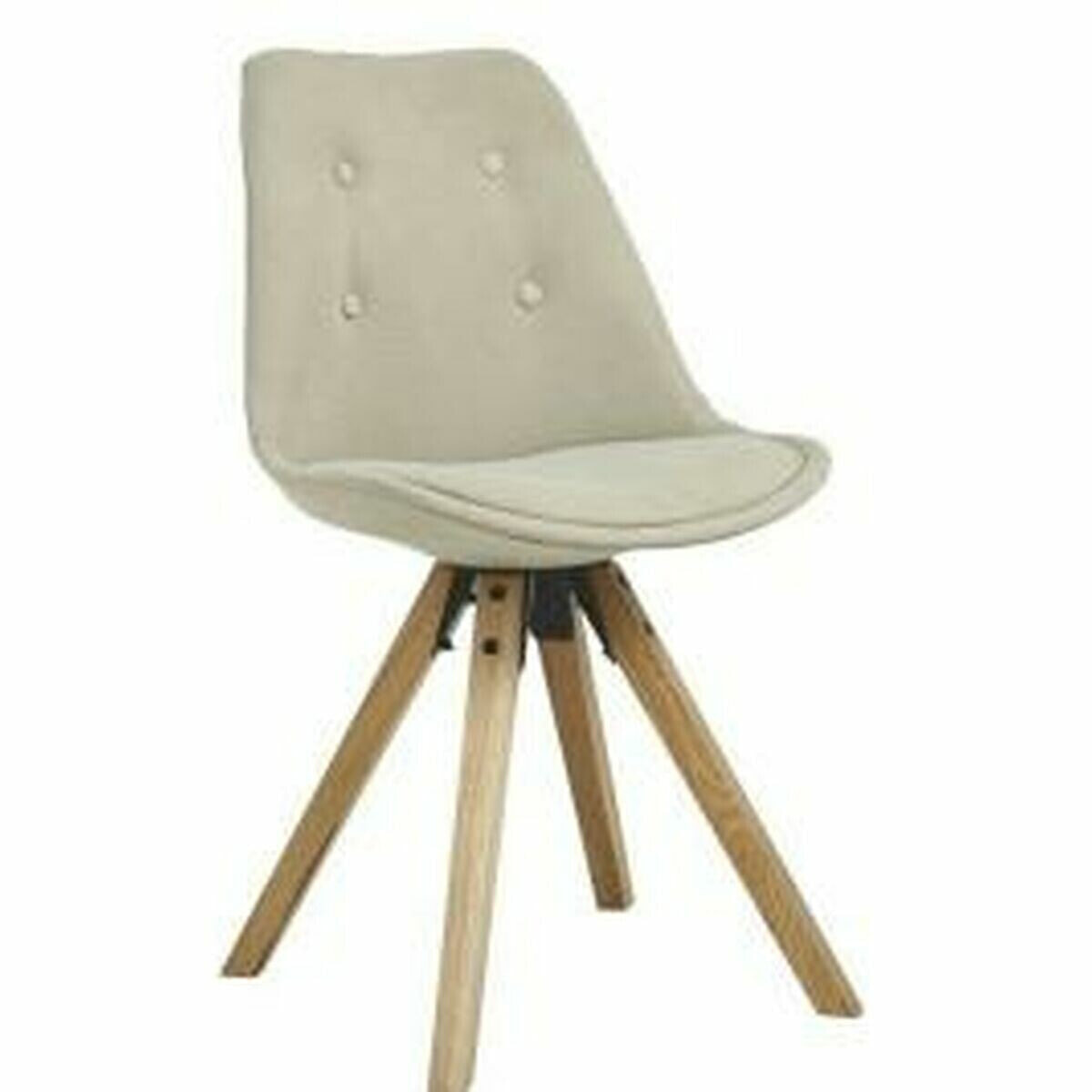 Dining Chair DKD Home Decor 48 x 44 x 84 cm Beige Brown