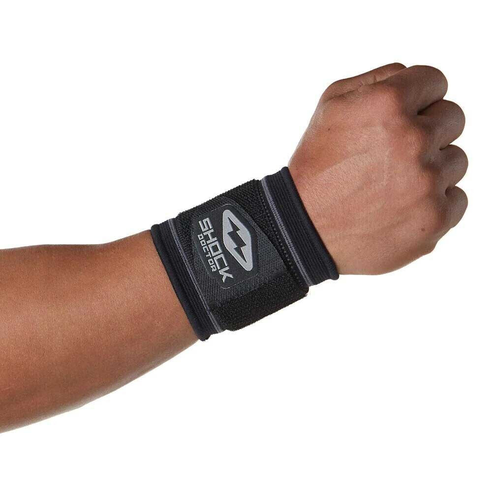 SHOCK DOCTOR Compression Knit Wrist Sleeve With Strap