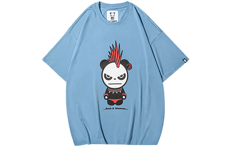 HIPANDA 乐队朋克印花基础款直筒T恤 男款 / Футболка HIPANDA T Featured Tops T-Shirt 202111403