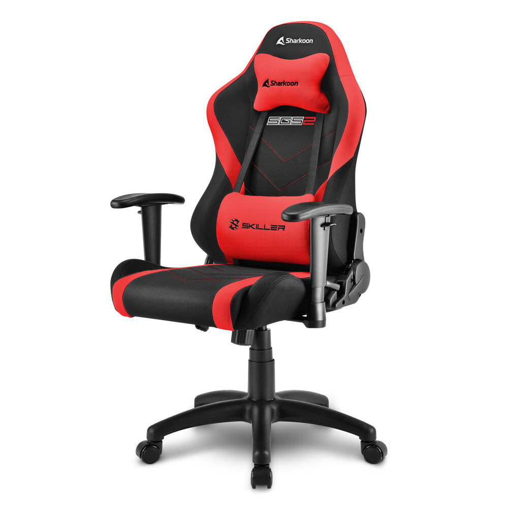 Sharkoon Skiller SGS2 Jr. Универсальное игровое кресло Мягкое сиденье Черный, Красный 4044951032327
