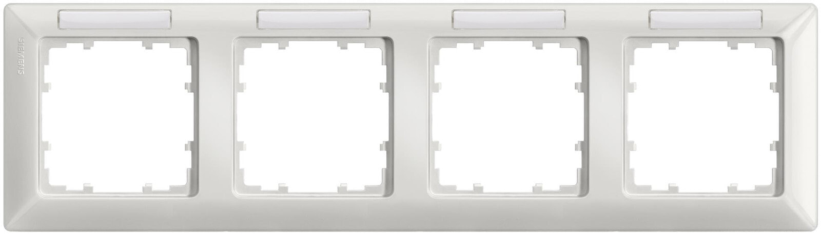 Siemens 5TG25530 рамка для розетки/выключателя Титановый, Белый