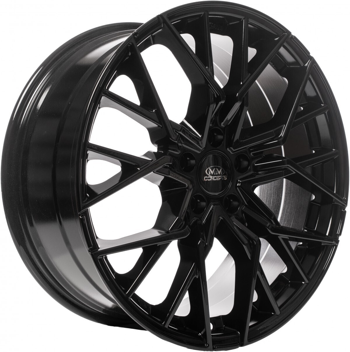 Колесный диск литой MM Wheels MM06 black 8.5x20 ET45 - LK5/112 ML66.6