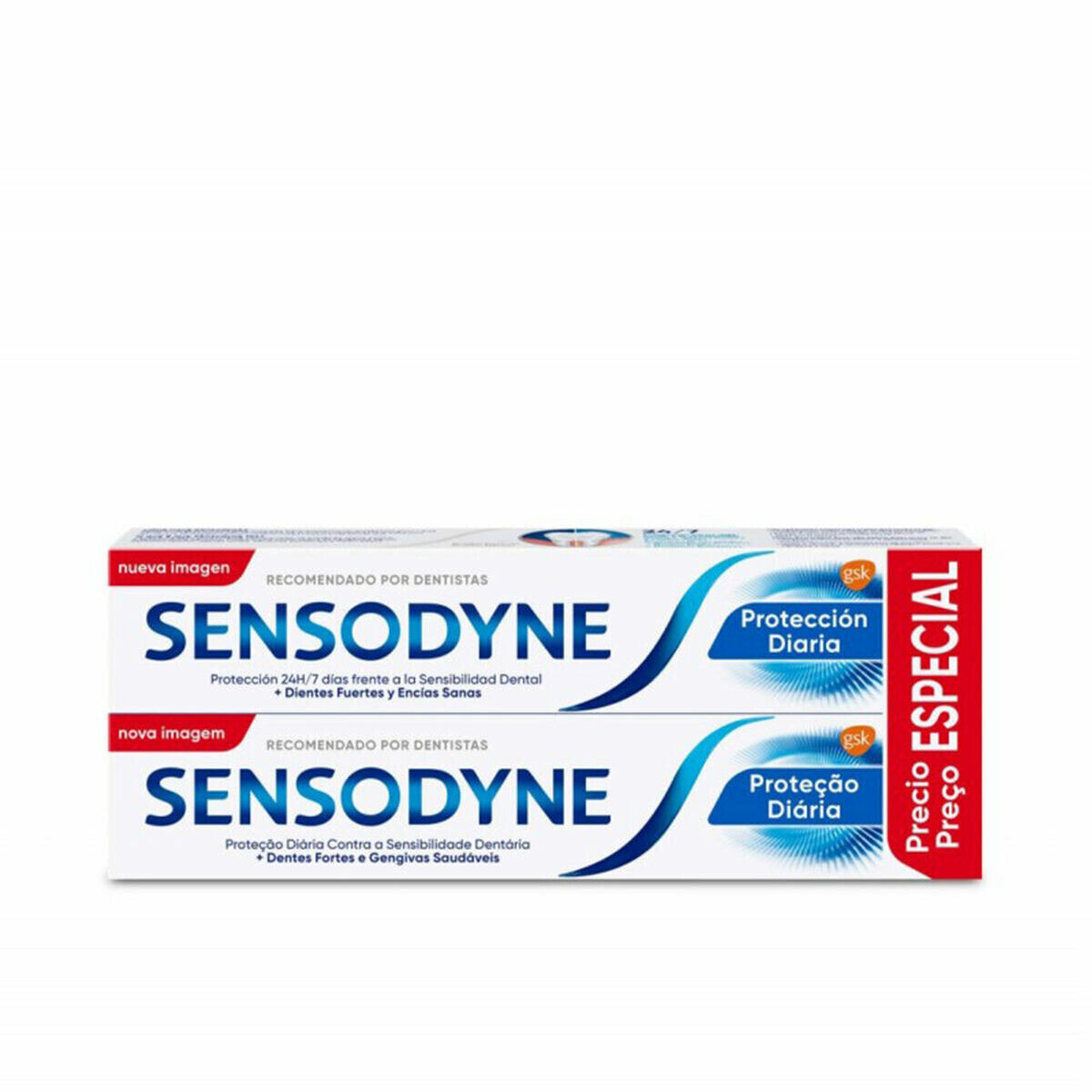 Toothpaste Whitening Sensodyne PROTECCIÓN DIARIA 75 ml