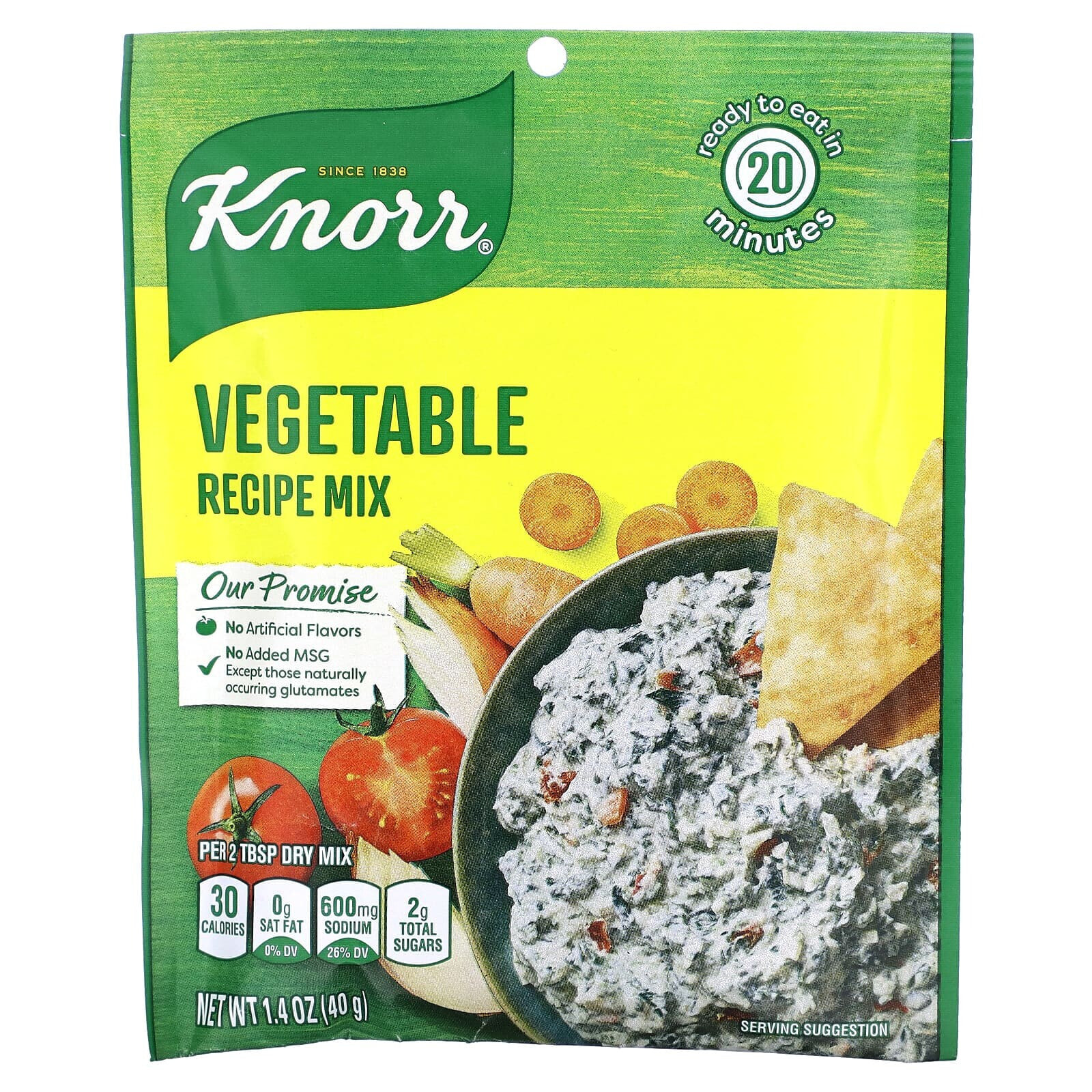 Овощной смесь для рецептов, 1.4 унции (40 г) Knorr Knorr Аромат: Овощи  купить от 351 рублей в интернет-магазине MALL | Готовые блюда и  полуфабрикаты Knorr