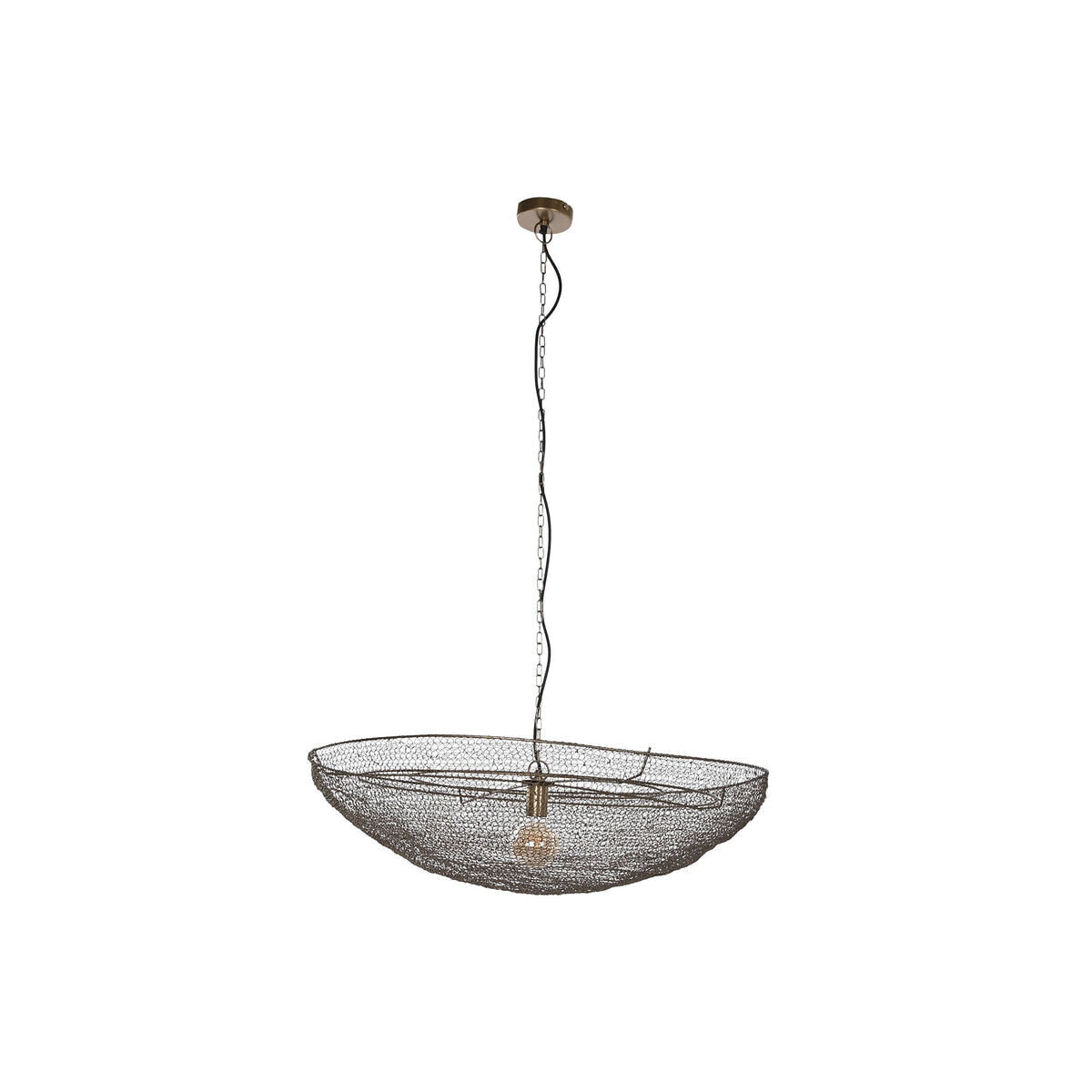 Ceiling Light Home ESPRIT Copper Metal Iron 50 W 90 x 90 x 20 cm