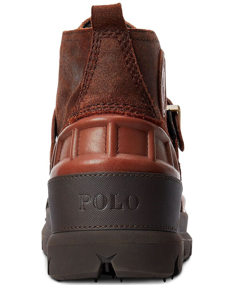 Men s Oslo Low Waterproof Leather Suede Boot Polo Ralph Lauren