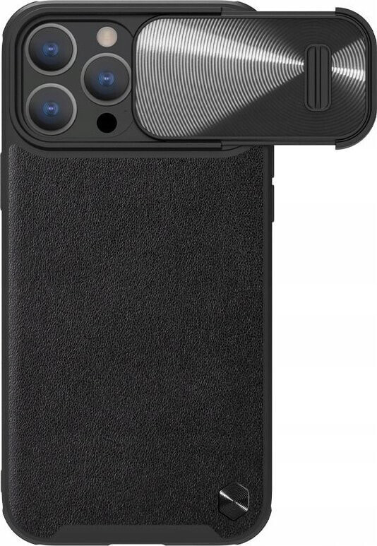 Nillkin NILLKIN CAMSHIELD LEATHER S IPHONE 13 PRO MAX, BLACK / CZARNY