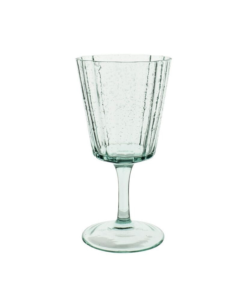 Laura Ashley white Wine Glasses, Set of 4