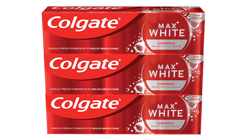 Whitening toothpaste Max White Luminous 3 x 75 ml
