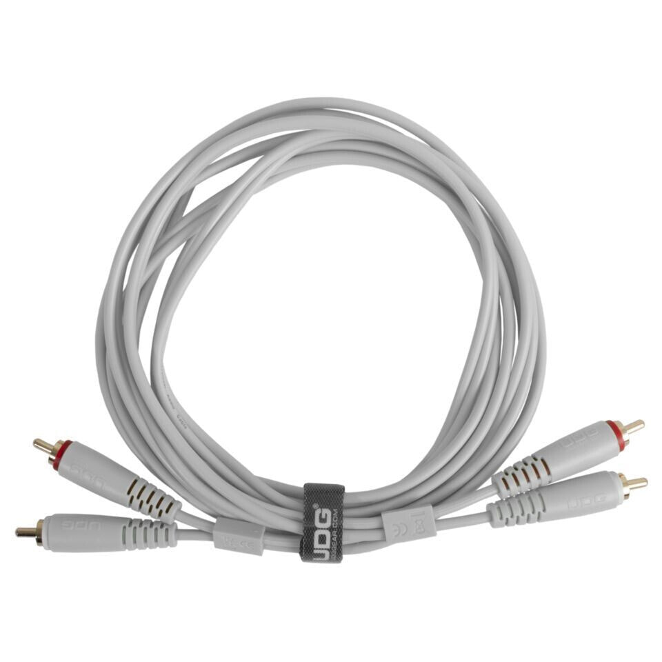 UDG Ultimate Audio Cable RCA-RCA White 1,5 m Straight U97001WH