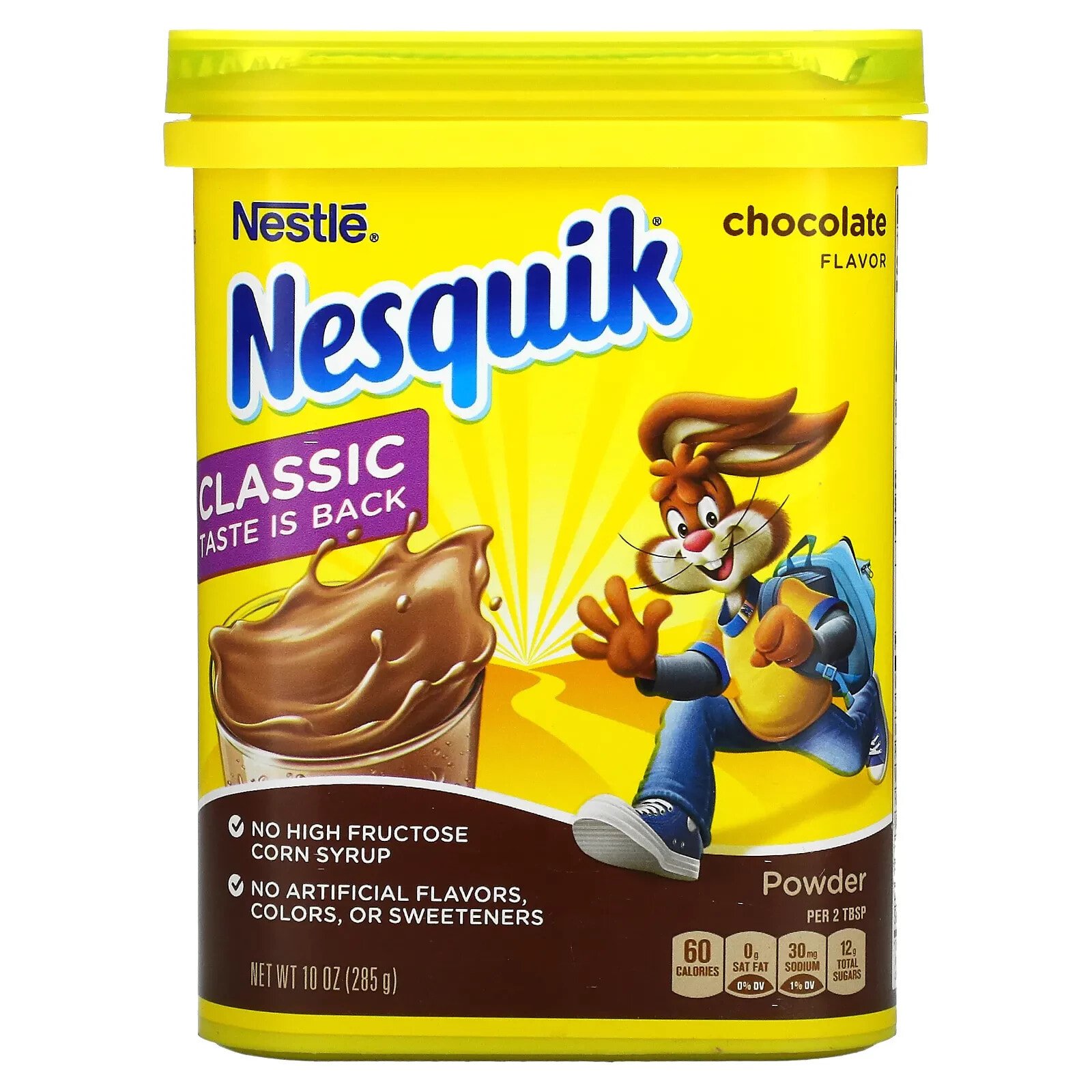 Нэскуик, Nestle, порошок, шоколад, 285 г (10 унций)