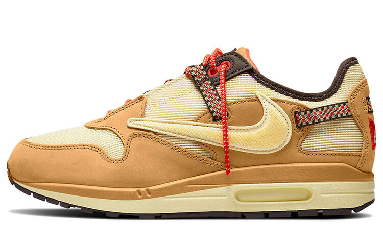 Nike Air Max 1 Travis Scott Cactus Jack Wheat Lemon Drop