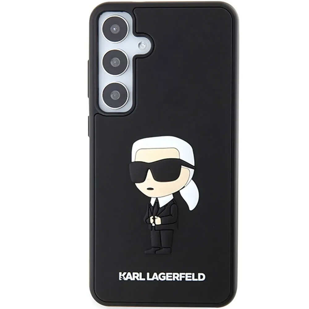 KARL LAGERFELD KLHCS24M3DRKINK S24+ S926 3D Rubber Ikonik phone case