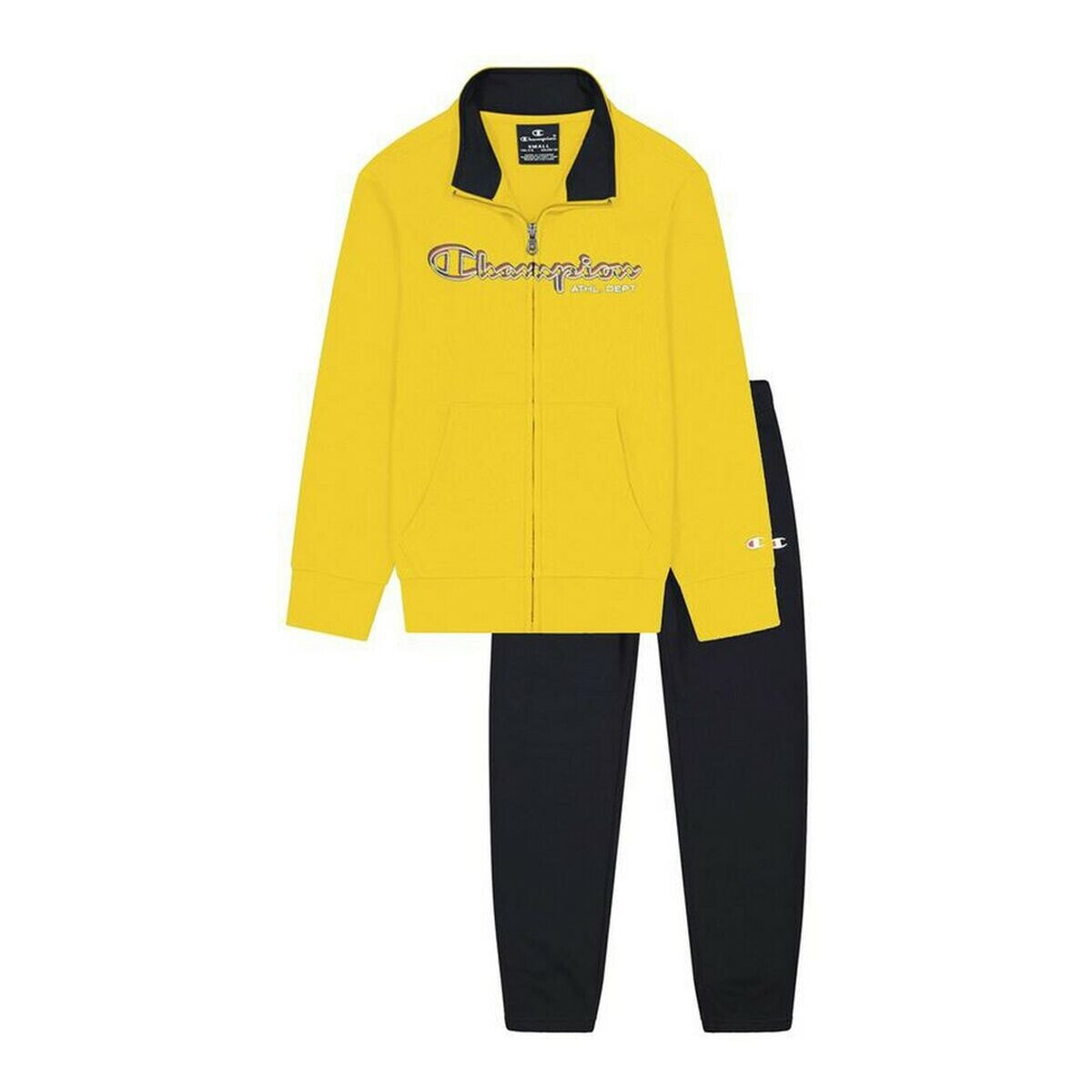 Children’s Tracksuit Champion Full Zip Boy Yellow