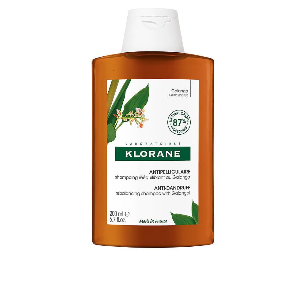 Klorane Galangal Rebalancing Shampoo Anti-Dandruff Восстанавливающий шампунь против перхоти 200 мл