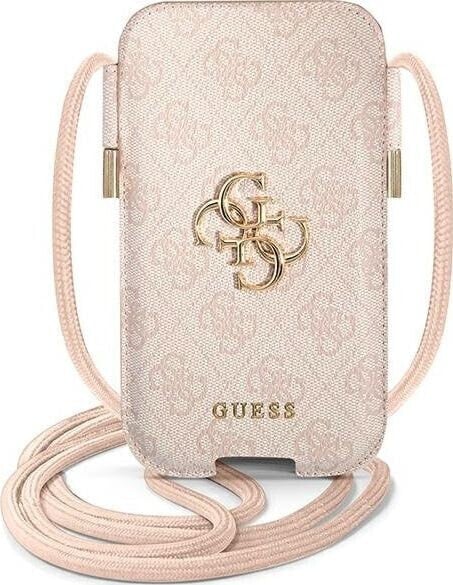 Guess Torebka Guess GUPHL4GMGPI 6,7 cala różowy/pink hardcase 4G Big Metal Logo