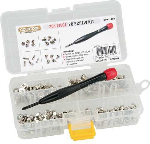 InLine Set of screws with screwdriver (77785)