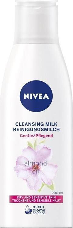 Влажная салфетка для лица Nivea Mleczko oczyszczające cera sucha i wrażliwa Naturalny Olejek Migdałowy 200ml