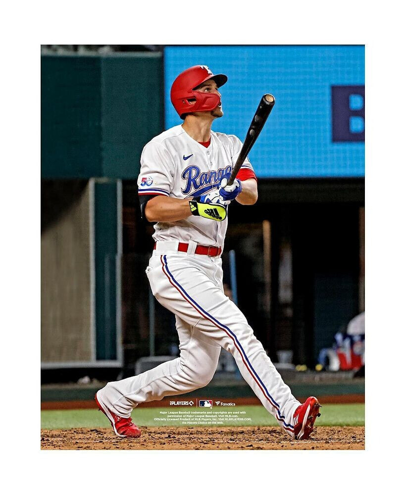 Fanatics Authentic corey Seager Texas Rangers Unsigned Hits Out to Deep Center Field Photograph